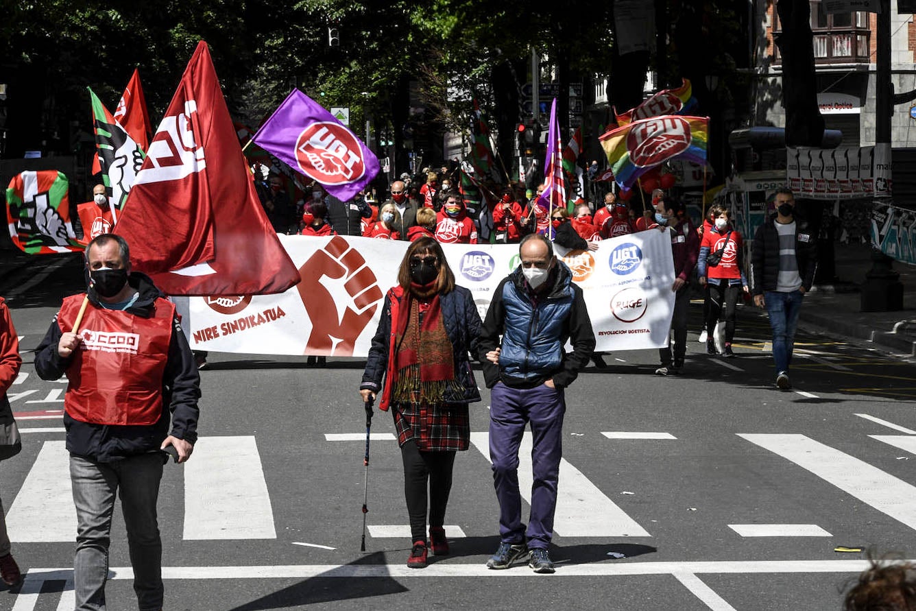 Fotos: Manifestaciones del Primero de Mayo