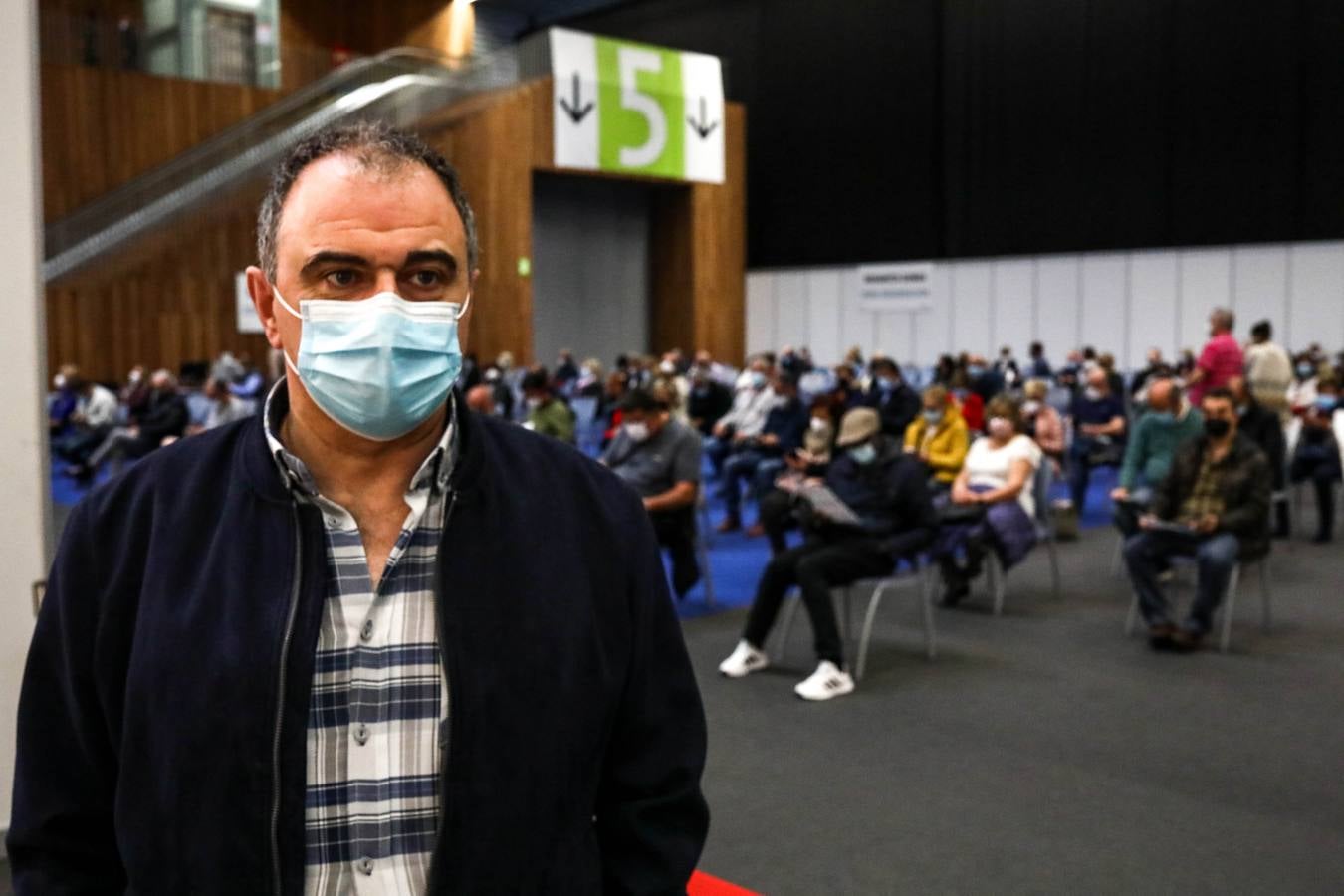 Fotos: Vacunación masiva en el BEC