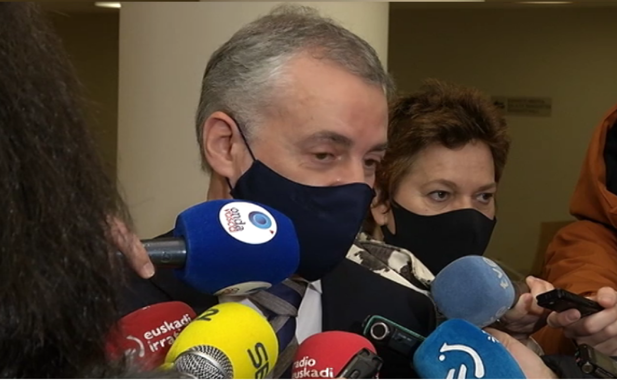 Urkullu confía en lograr la recuperación económica para finales de 2022