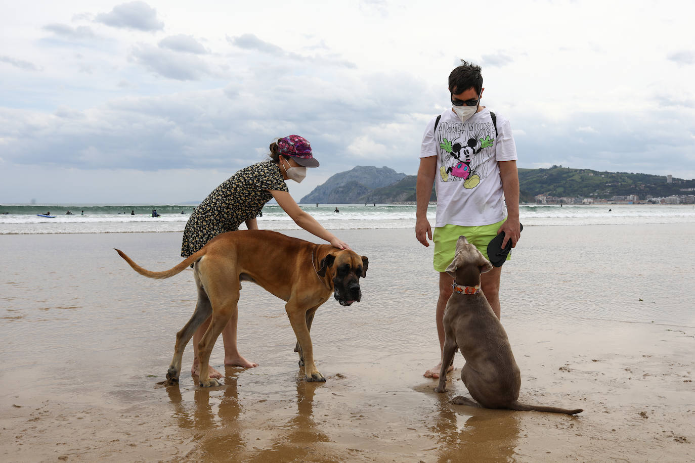 Playa de Noja, Cantabria.