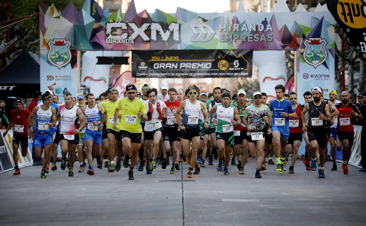 Miranda de Ebro acoge la segunda prueba de la Copa de España de Trail