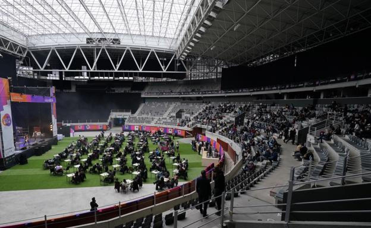 El Iradier Arena aumenta los decibelios