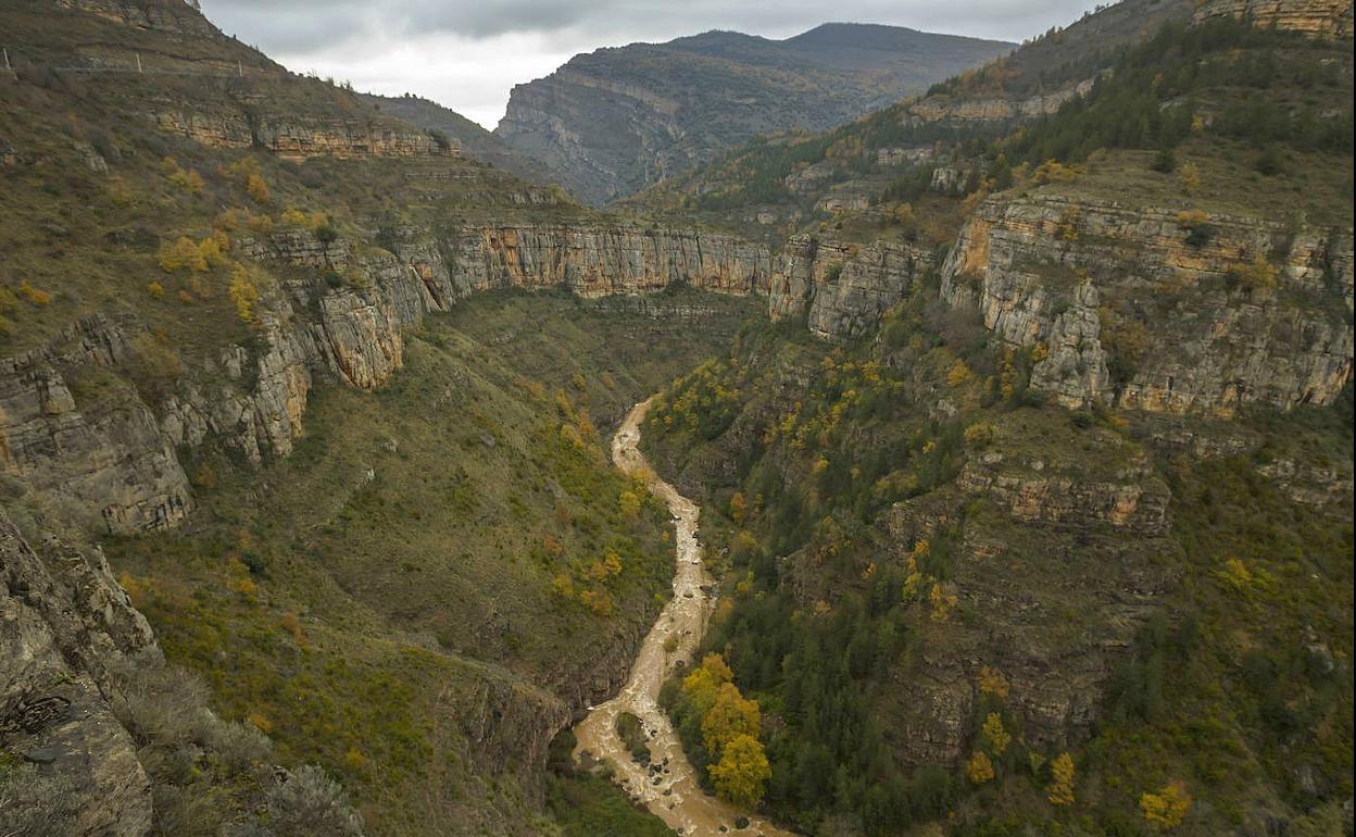 Cañón del río Leza. 