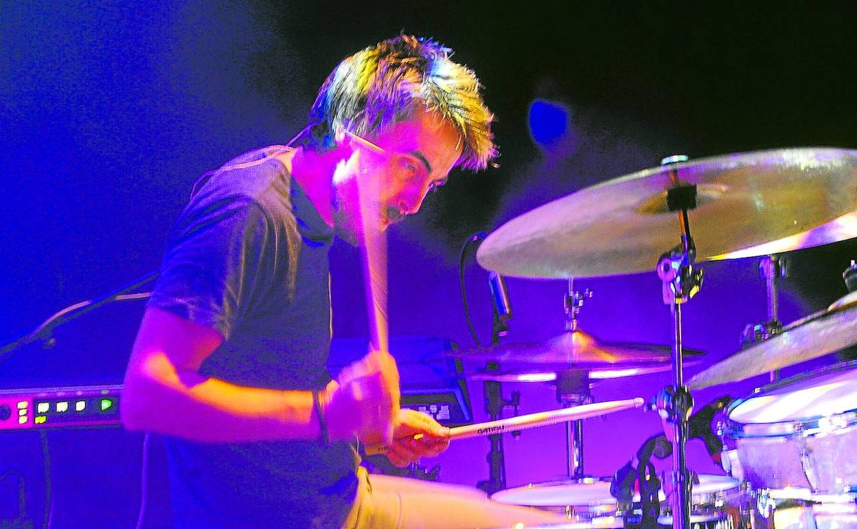 Gaizka Salazar, uno de los fundadores de Gatibu, referente del rock vasco. 