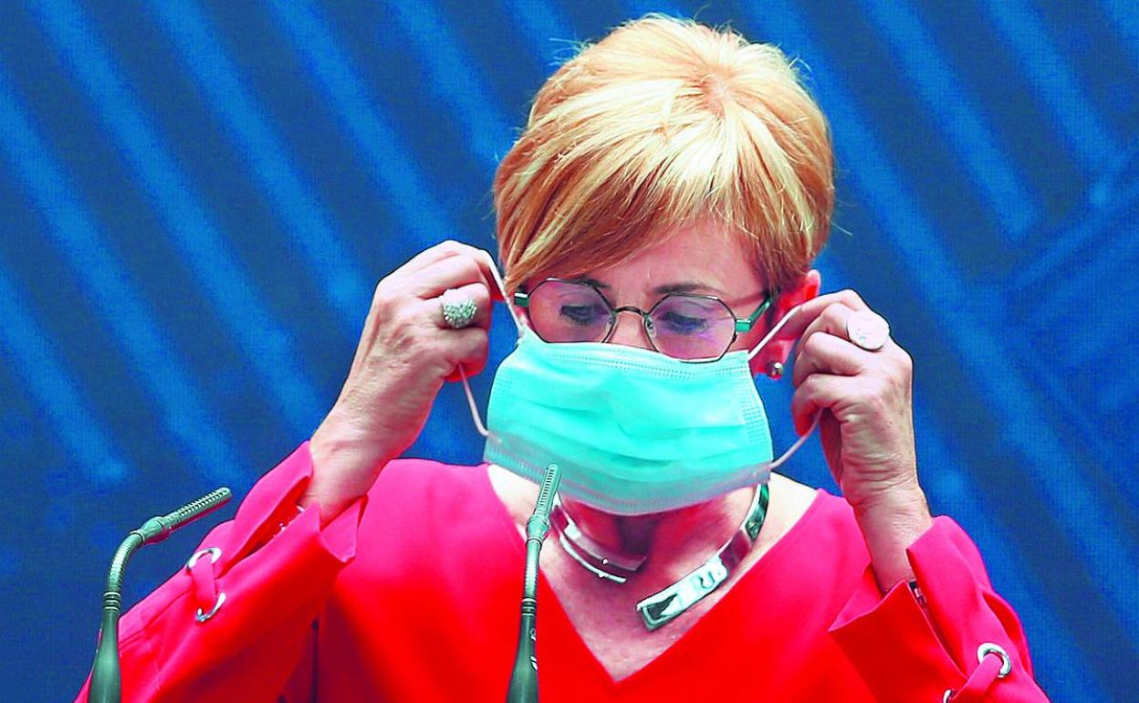 La consejera de Desarrollo Económico, Arantxa Tapia. 