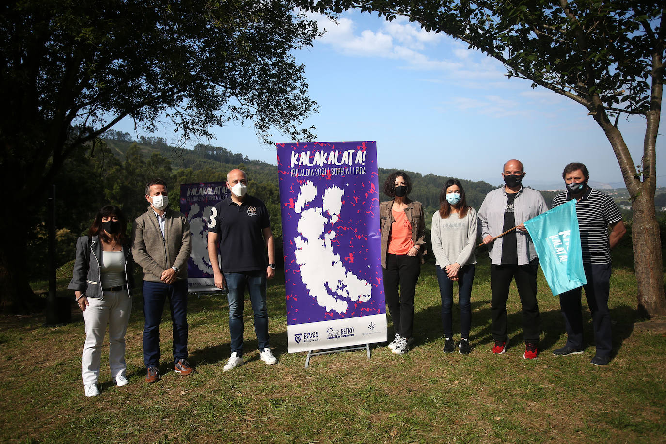 Fotos: Ibilaldiak &#039;Kalakalata&#039; jarri zuen Sopela