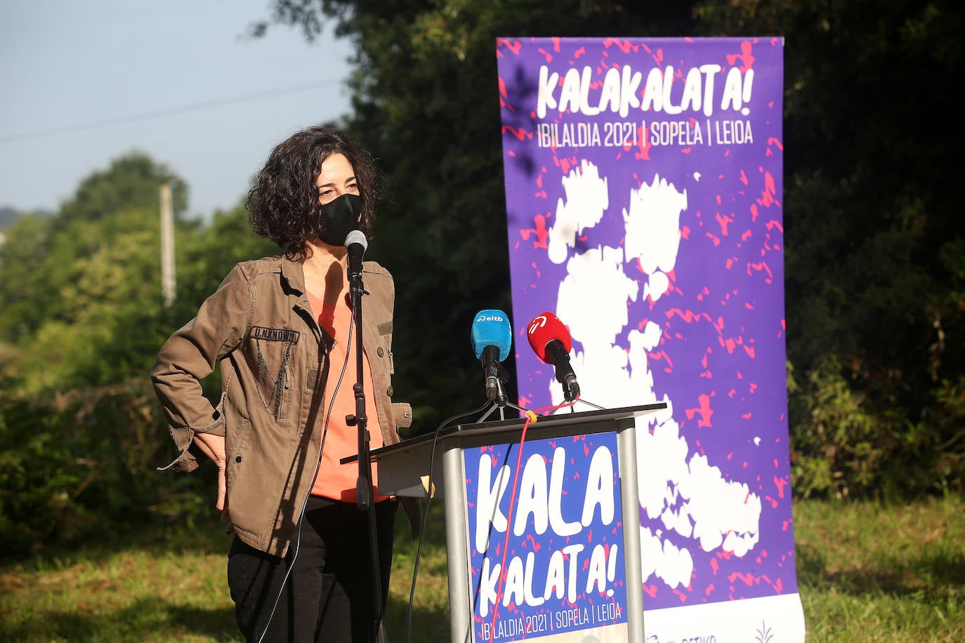 Fotos: Ibilaldiak &#039;Kalakalata&#039; jarri zuen Sopela