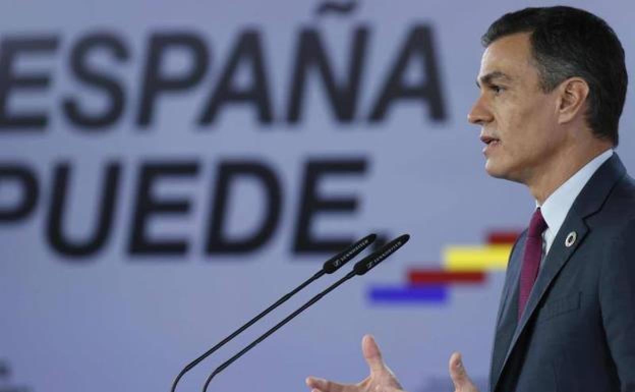 El presidente del Gobierno, Pedro Sánchez. 