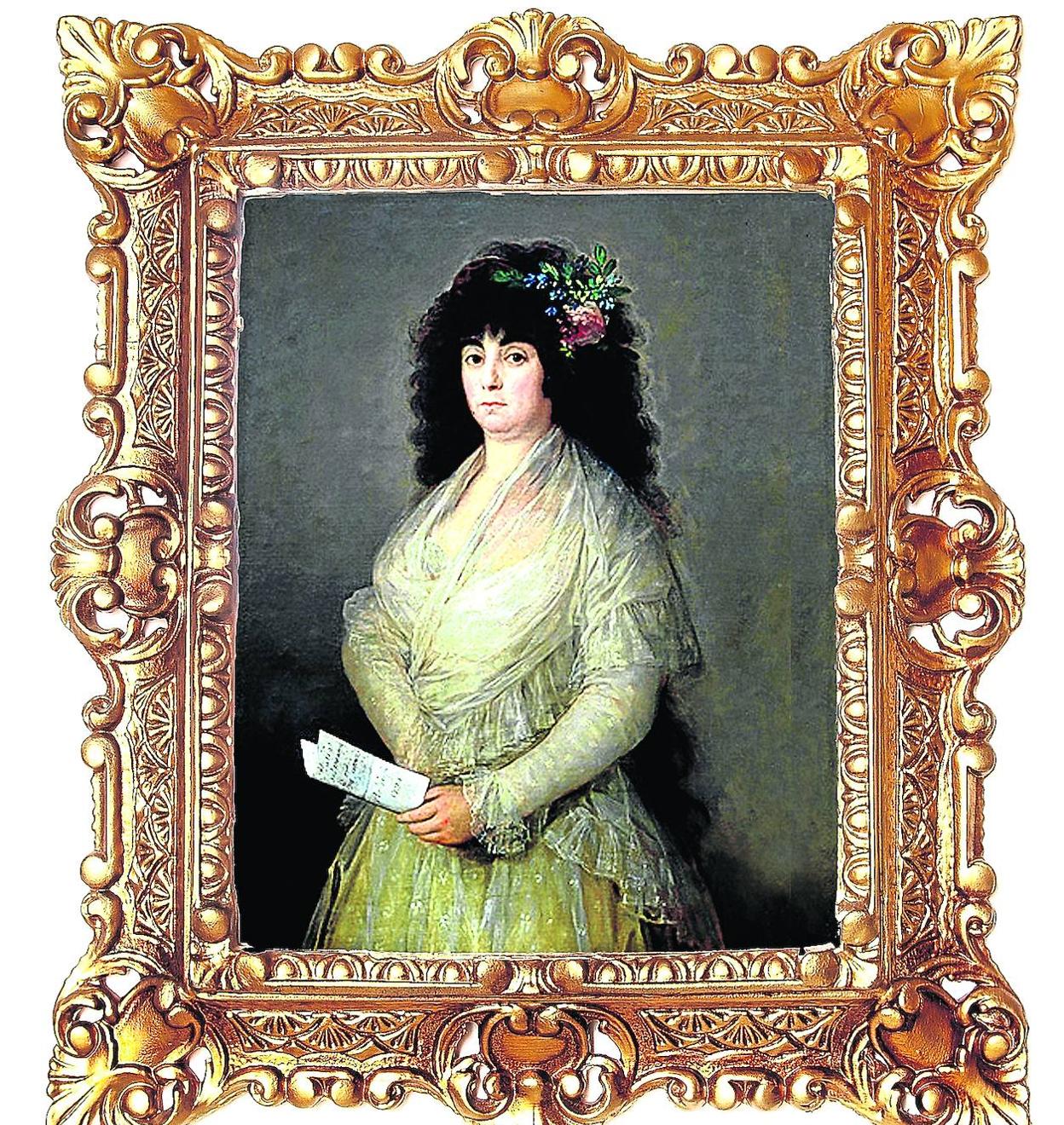 'La Tirana'. Goya retrató a la actriz por primera vez en 1794. 