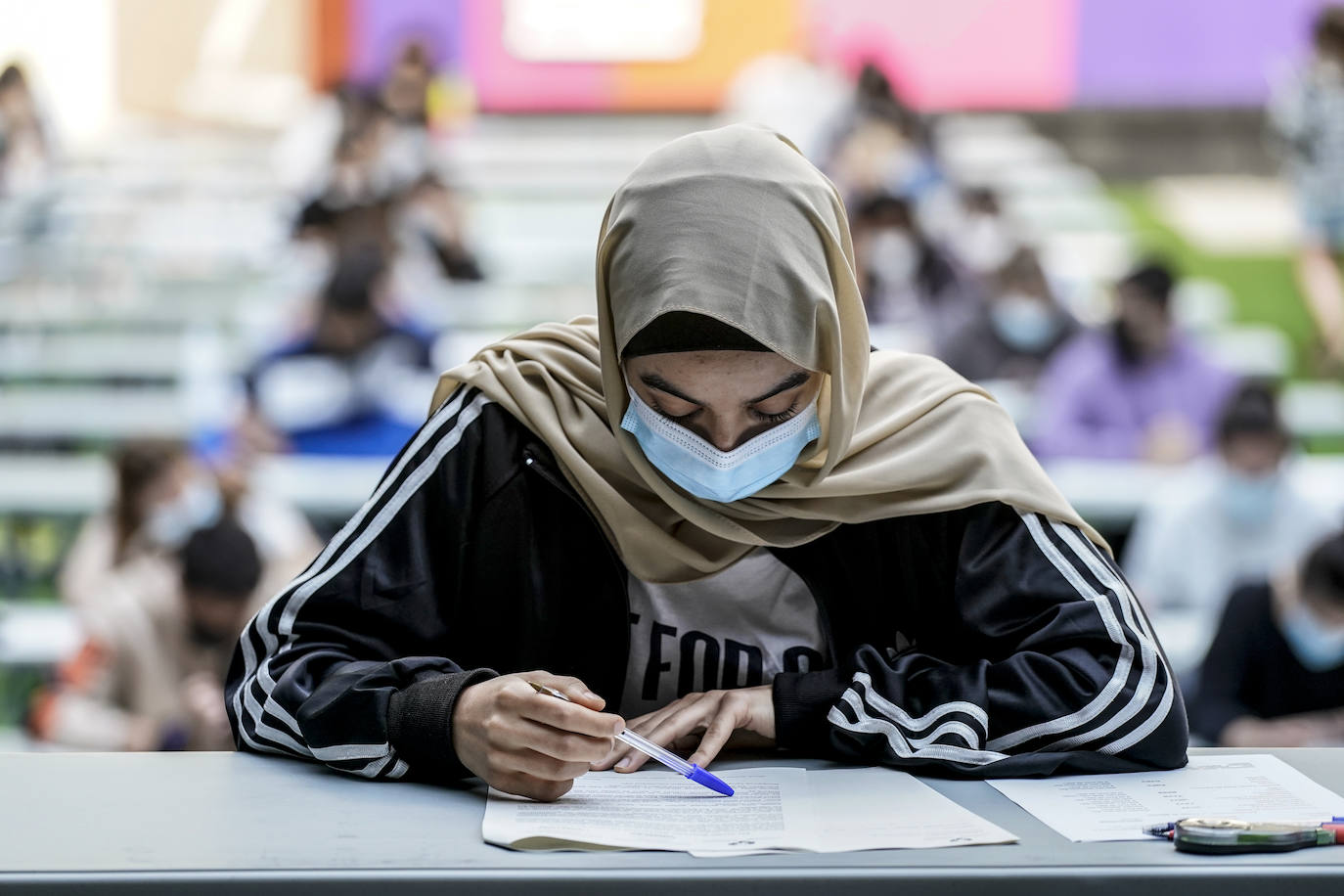 Fotos: Primera jornada de la Selectividad 2021 en Álava