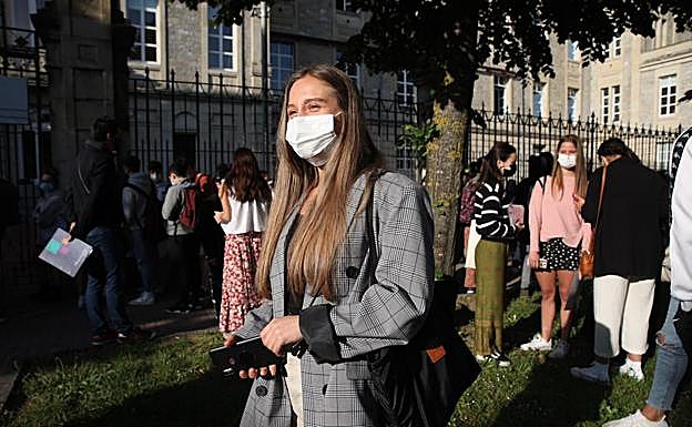 Maialen Ría busca mejorar su nota.