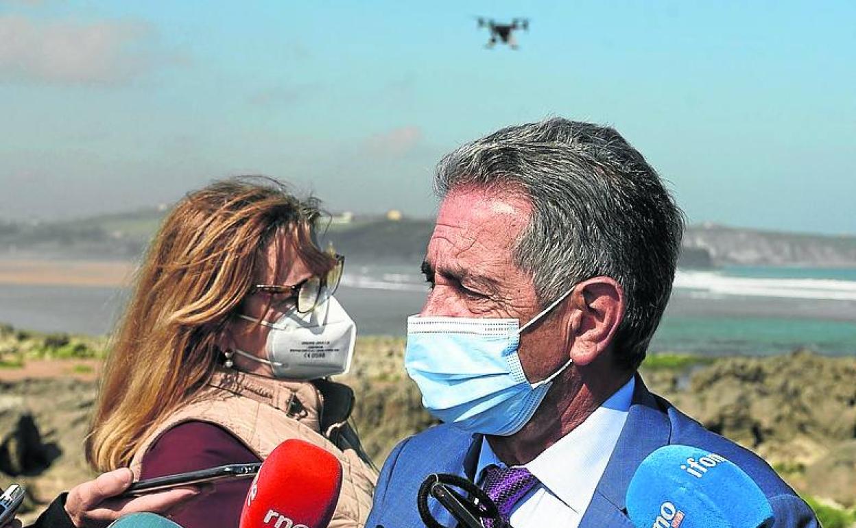 Miguel Ángel Revilla, presidente de Cantabria. 