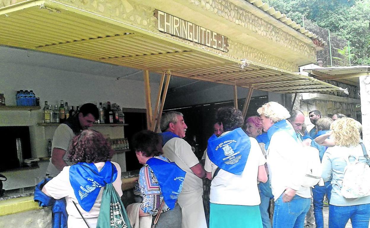 El bar abrió sus puertas por última vez para la celebración del Ermitaño de 2019. 