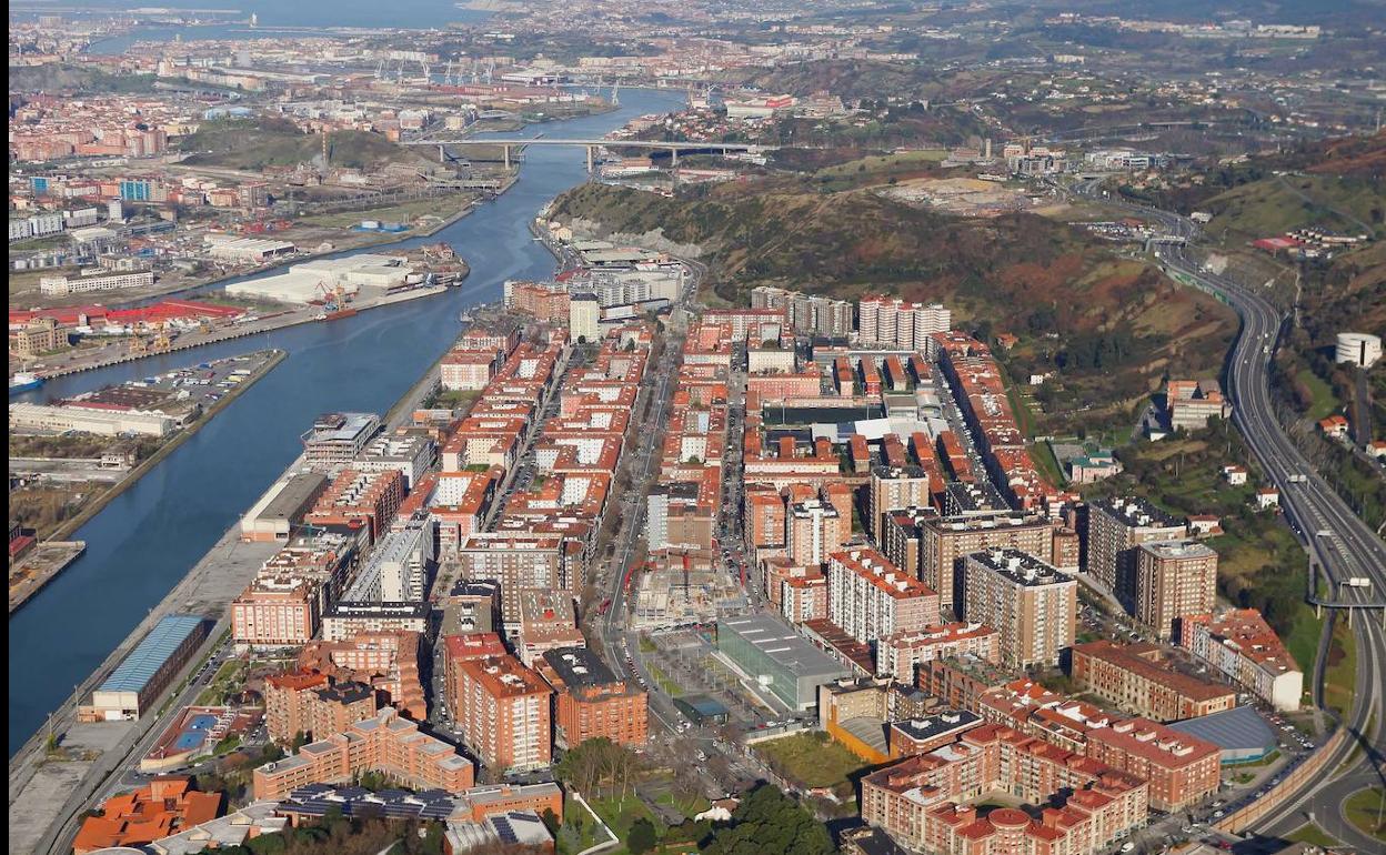 Vista del barrio de San Ignacio. 