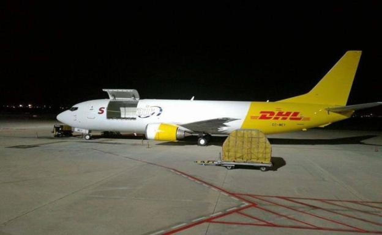 Imagen del modelo que sobrevuela Vitoria.