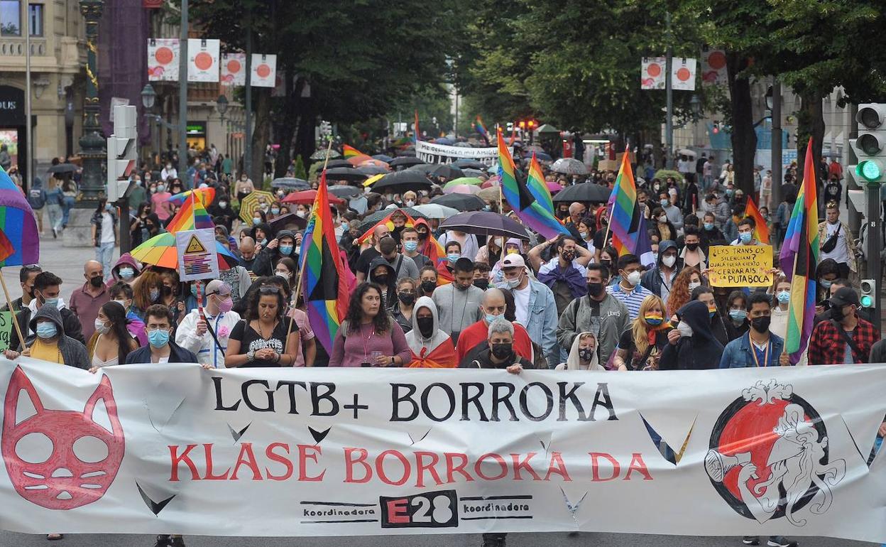 LGTBIQ+: 5.000 personas reivindican el Orgullo contra el odio en Bilbao |  El Correo