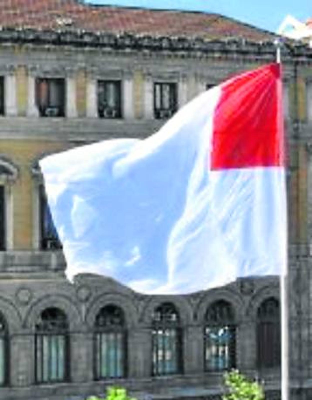 La bandera de Bilbao.
