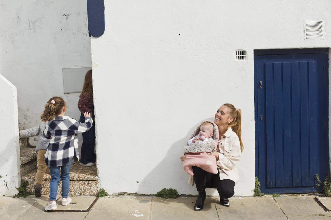 Fotos: Dos amigas de Algorta enamoran al mundo con sus complementos de bebé