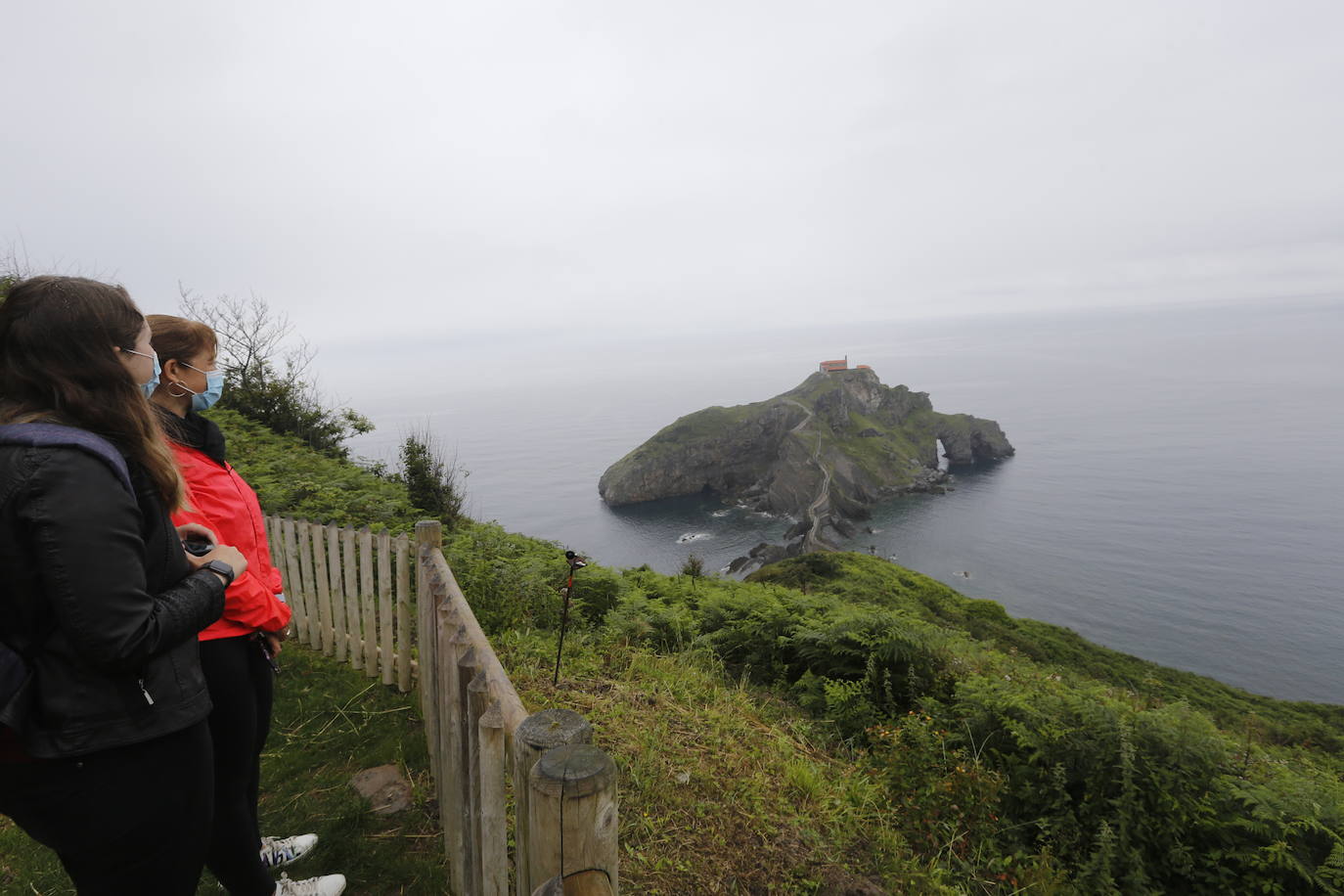 Fotos: Reinauguración parcial de San Juan de Gaztelugatxe