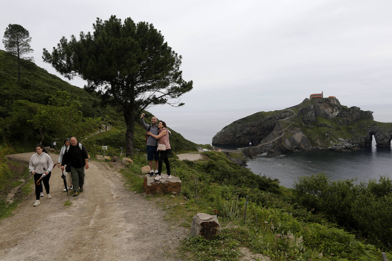 Fotos: Reinauguración parcial de San Juan de Gaztelugatxe