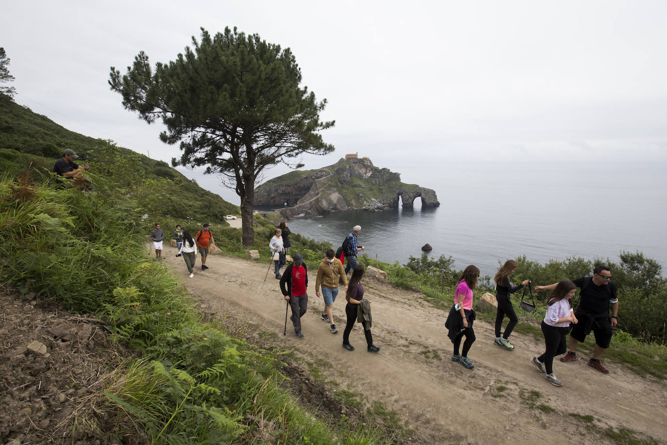 Fotos: Reinauguración parcial de San Juan de Gaztelugatxe