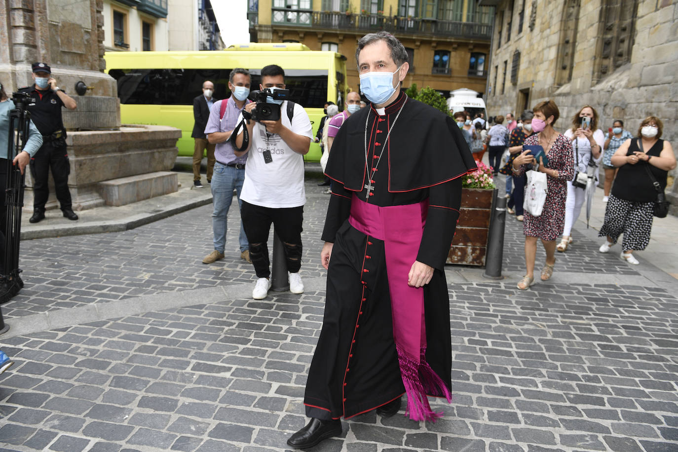 Fotos: La toma de posesión del nuevo obispo de Bilbao, en imágenes