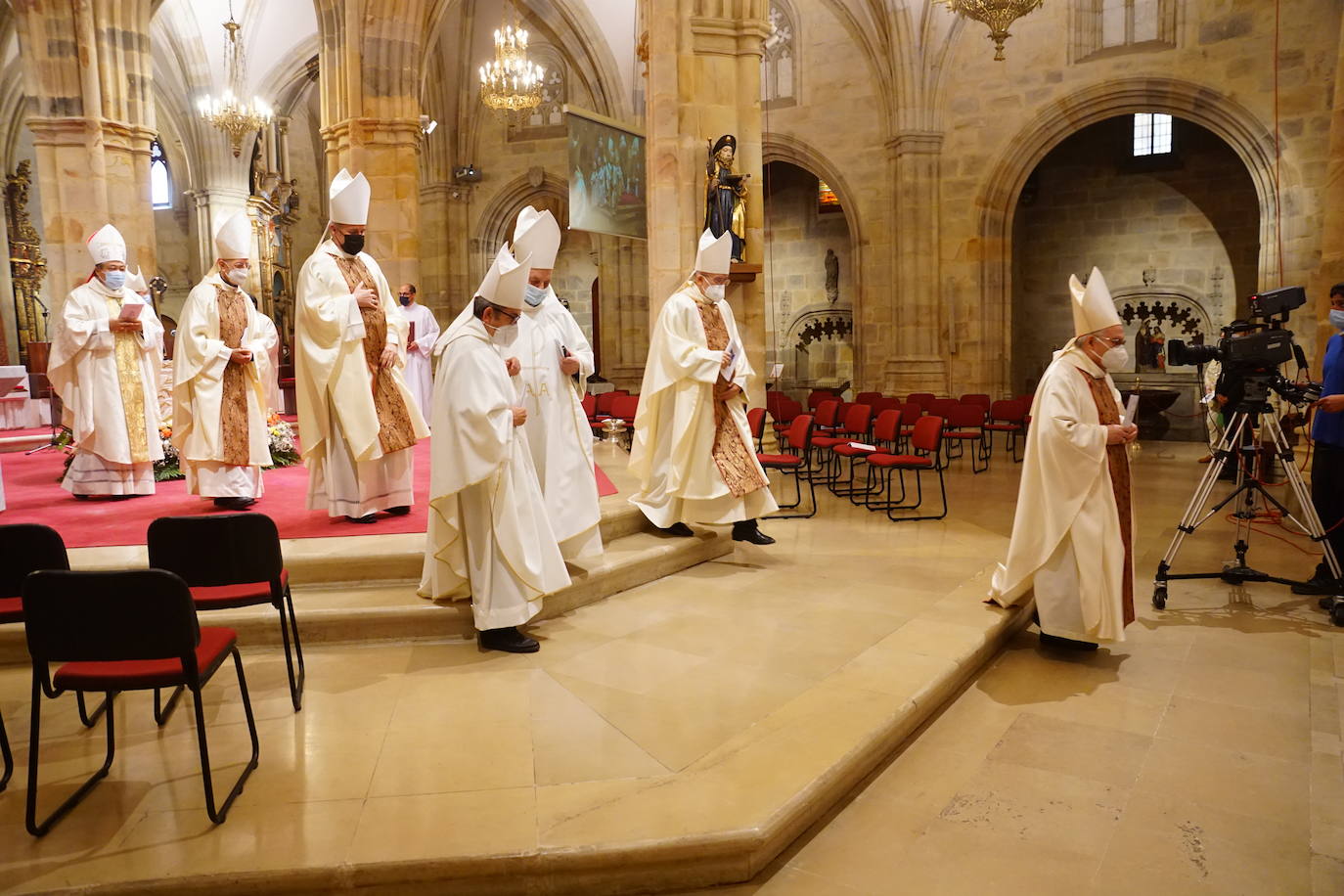 Fotos: La toma de posesión del nuevo obispo de Bilbao, en imágenes