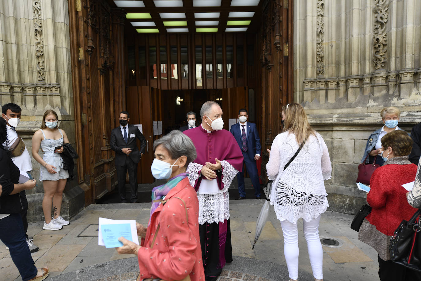 Fotos: La toma de posesión del nuevo obispo de Bilbao, en imágenes