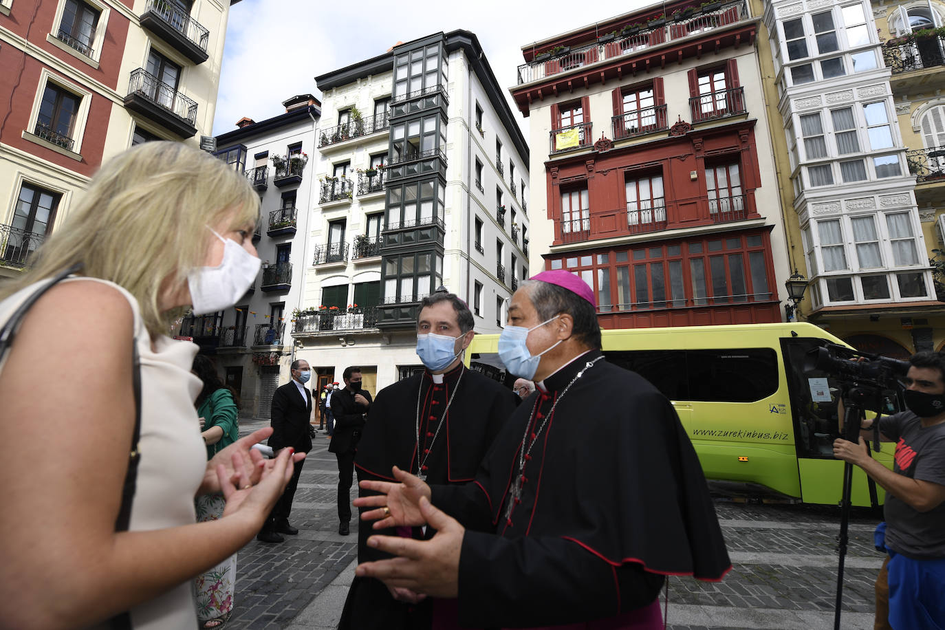 Fotos: La toma de posesión del nuevo obispo de Bilbao, en imágenes