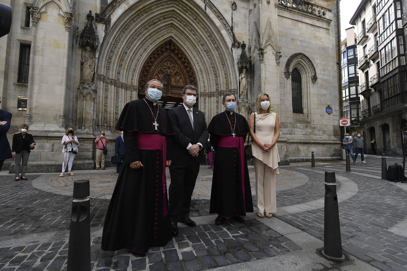 Fotos: La toma de posesión del nuevo obispo de Bilbao, en imágenes