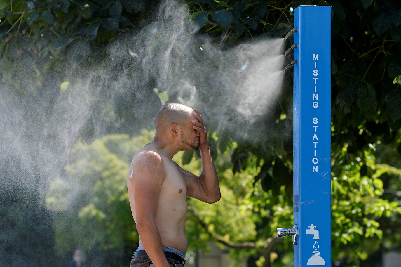 Fotos: La terrible ola de calor que asola a Norteamérica, en imágenes