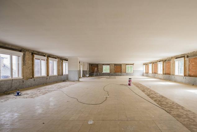 Los espacios, diáfanos, ofrecen multitud de oportunidades.