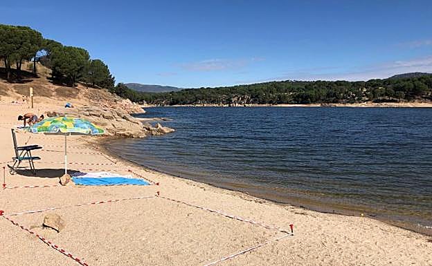 Imagen del pantano de San Juan. 