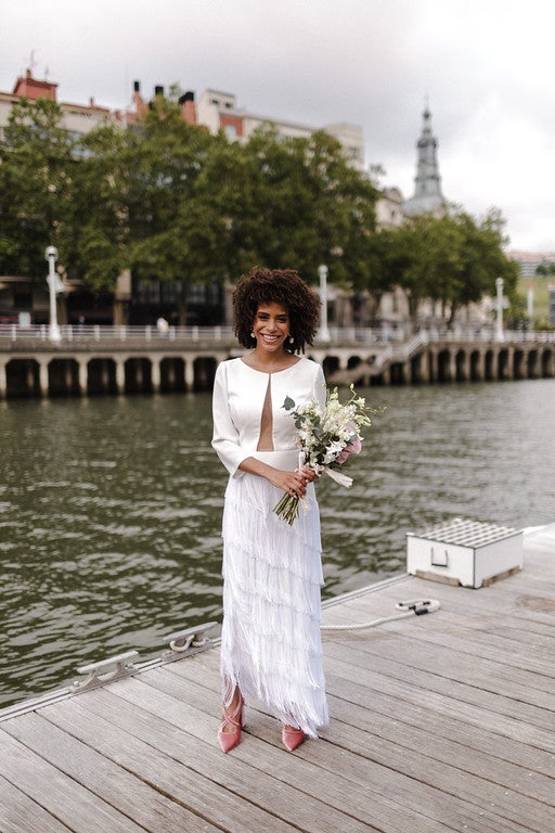 Fotos: La boda de Sonji e Iker en el Ayuntamiento de Bilbao