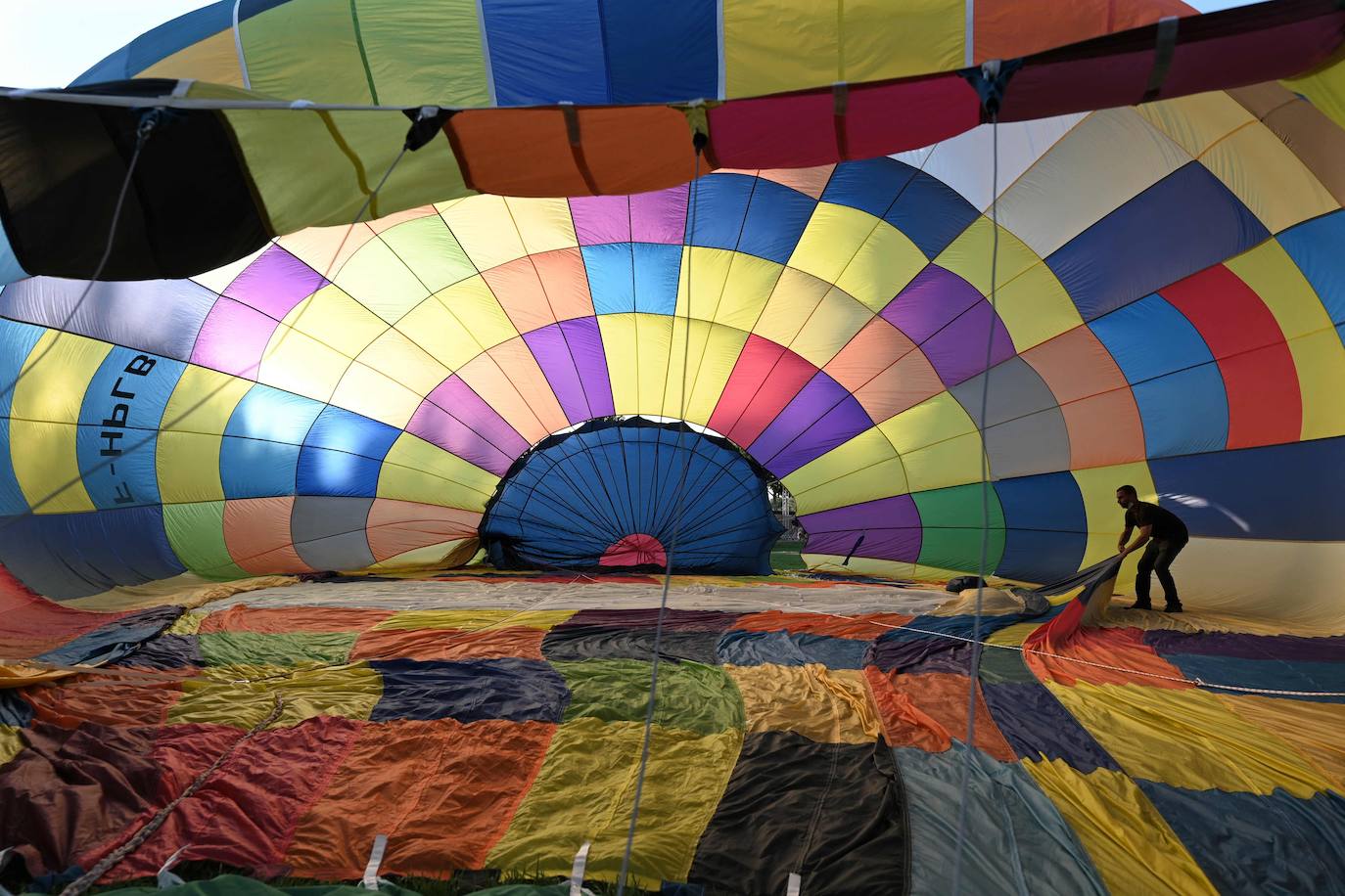 Fotos: Espectacular concentración de globos aerostáticos