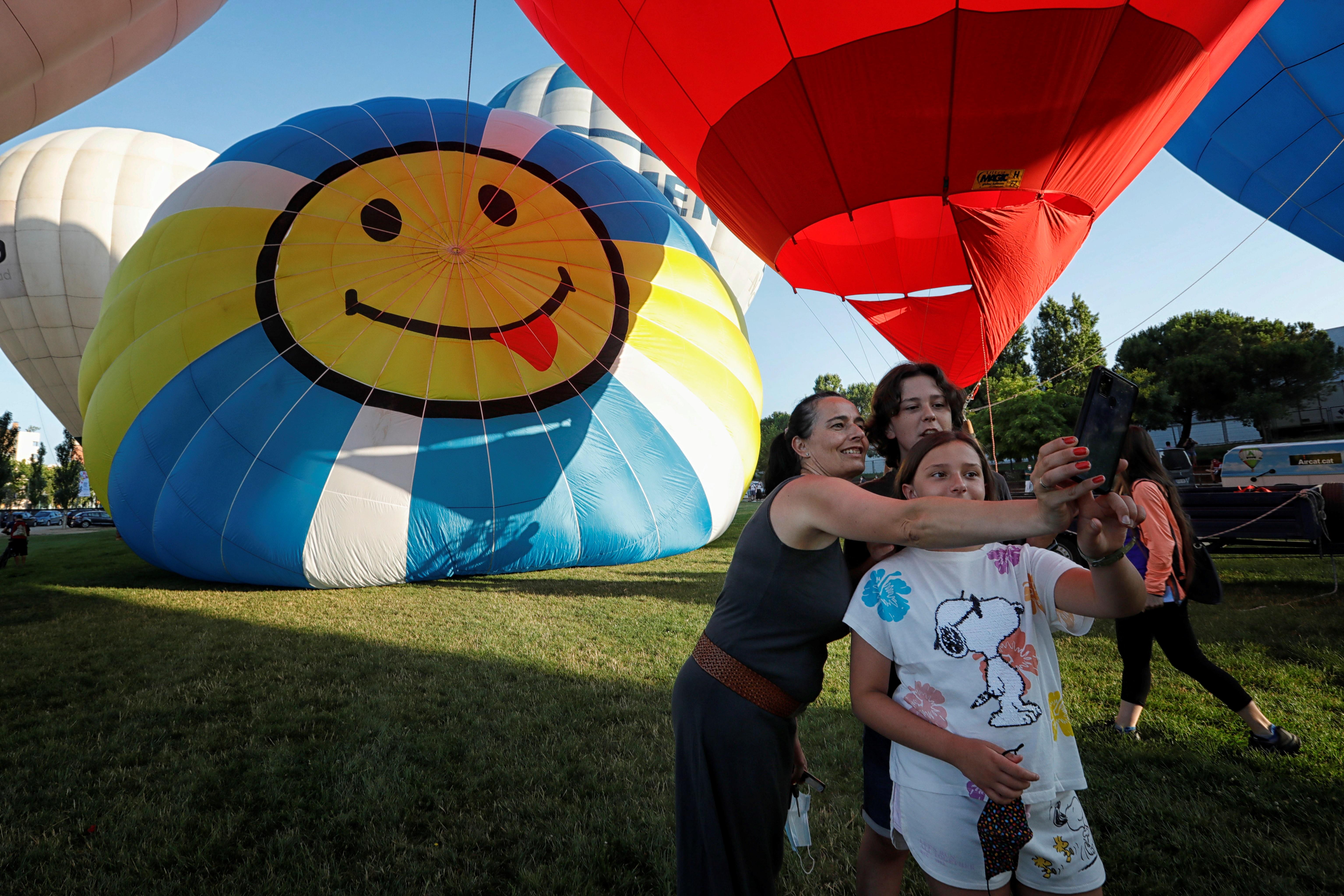 Fotos: Espectacular concentración de globos aerostáticos