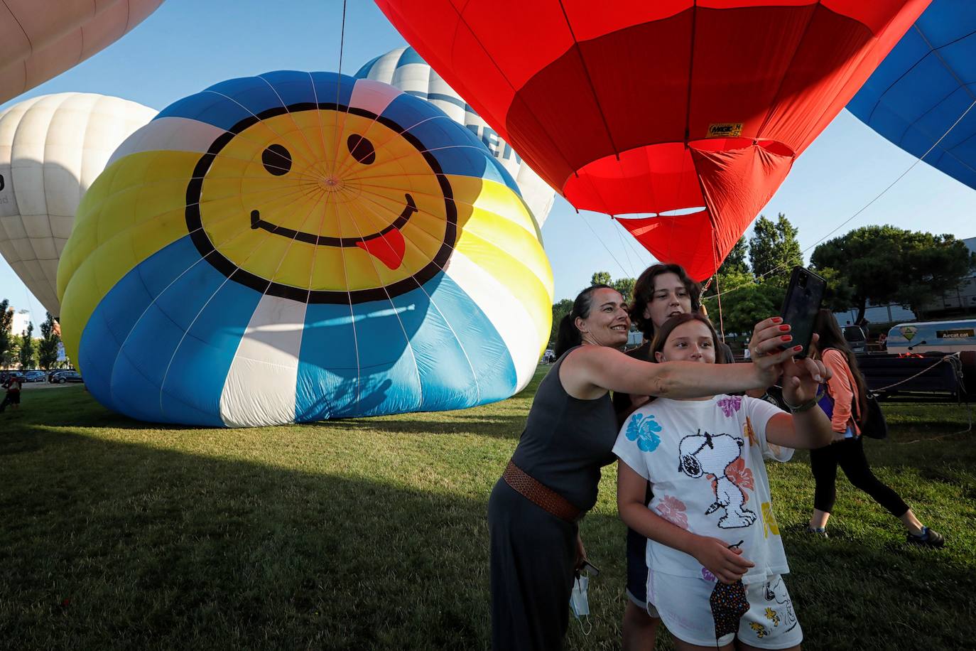 Fotos: Espectacular concentración de globos aerostáticos