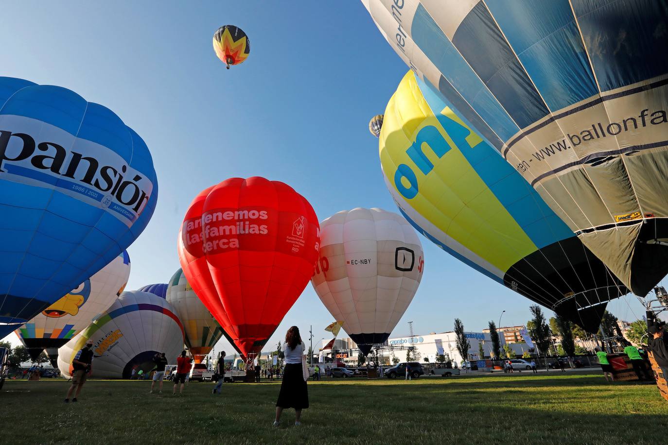 Fotos: Espectacular concentración de globos aerostáticos