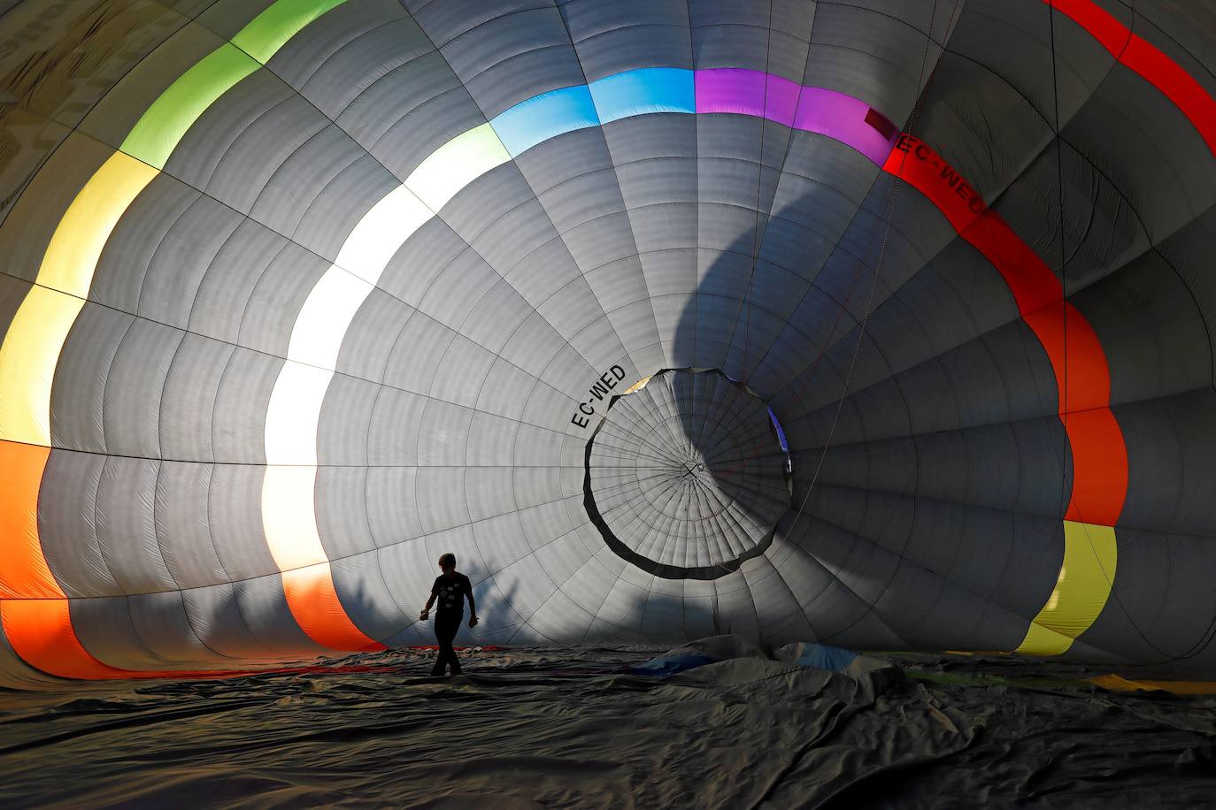 Fotos: Espectacular concentración de globos aerostáticos