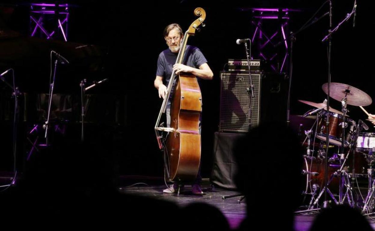 Javier Colina, en una fotografía del arranque del festival Getxo Jazz a finales de junio. 