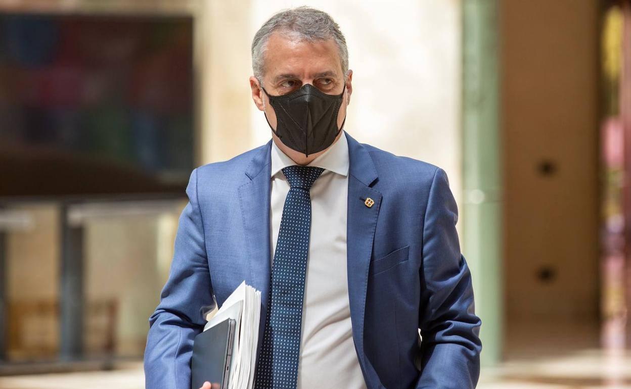 Urkullu no lo comparte, pero lo acata «porque no hay remedio»