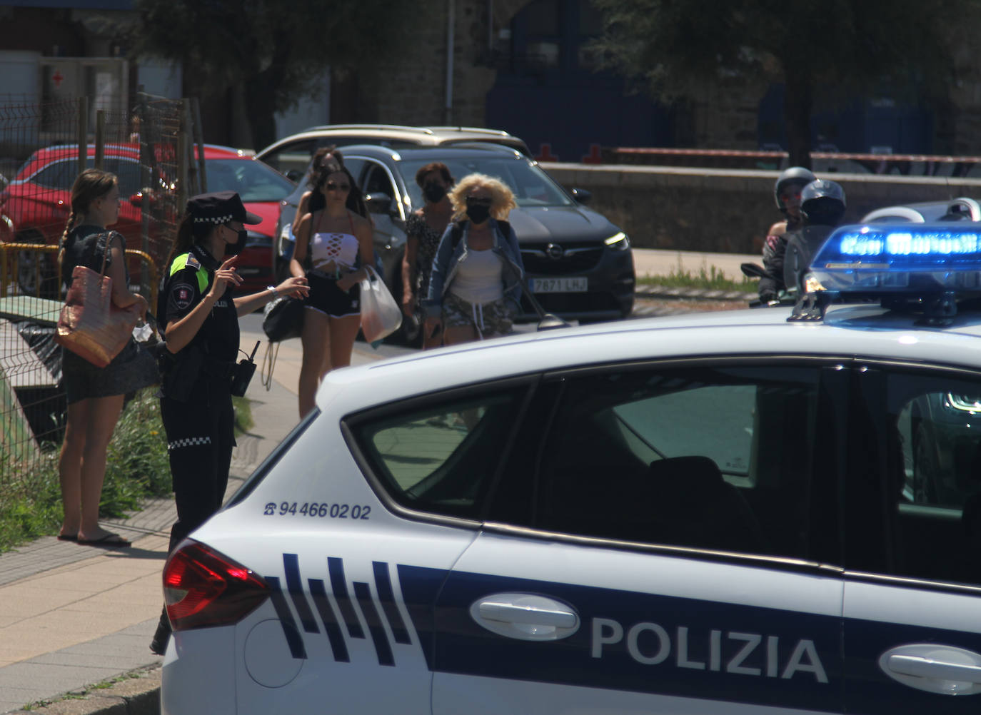 Fotos: Así lucen las playas de Las Arenas y Arrigunaga este domingo