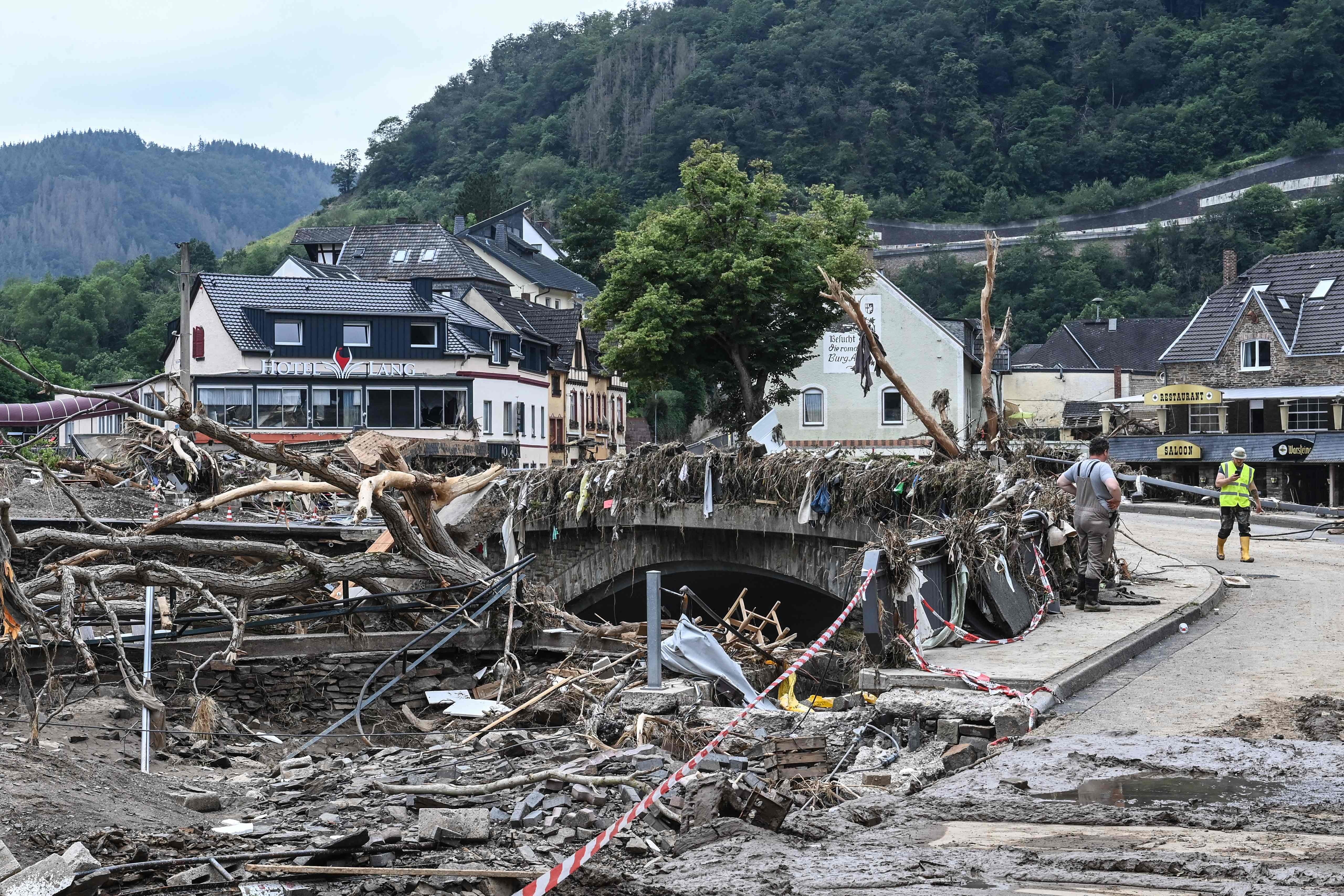 Fotos: Casas destrozadas, pueblos destruido... Así está Alemania tras el desastre