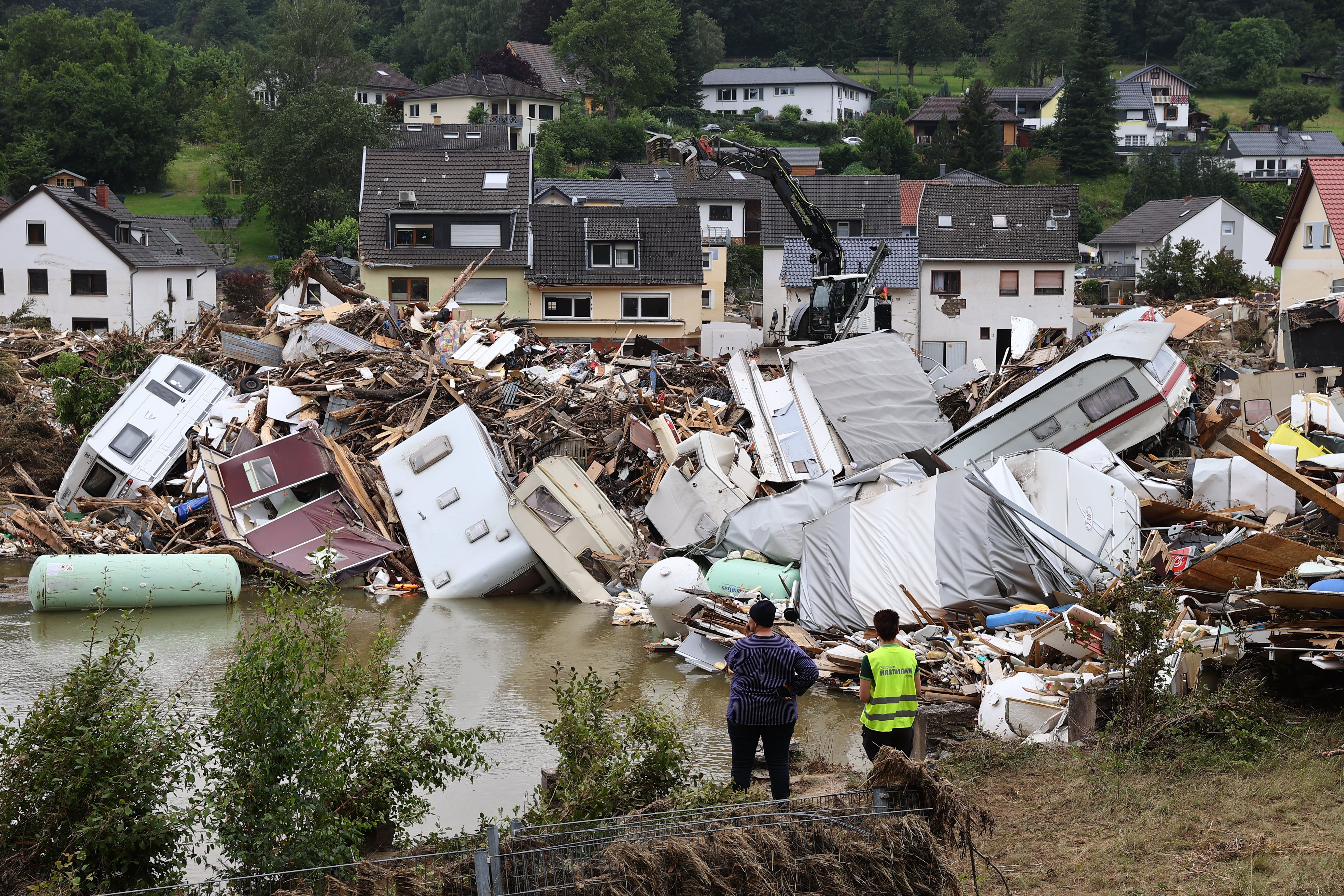 Fotos: Casas destrozadas, pueblos destruido... Así está Alemania tras el desastre
