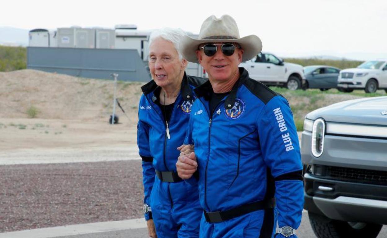 Wally Funk cumple su sueño 60 años después