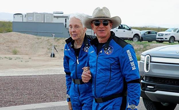 Wally Funk cumple su sueño 60 años después