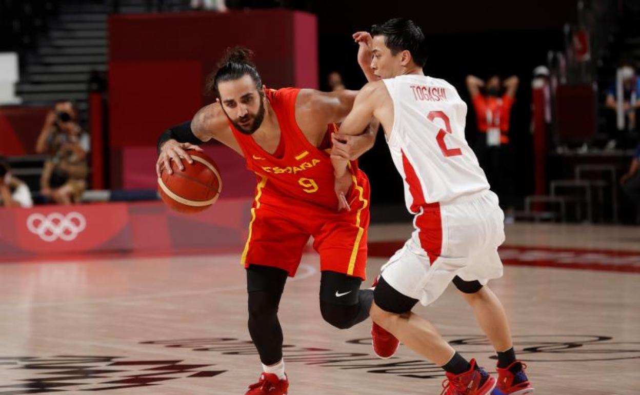 Rubio, Japoniaren aurkako garaipenean.