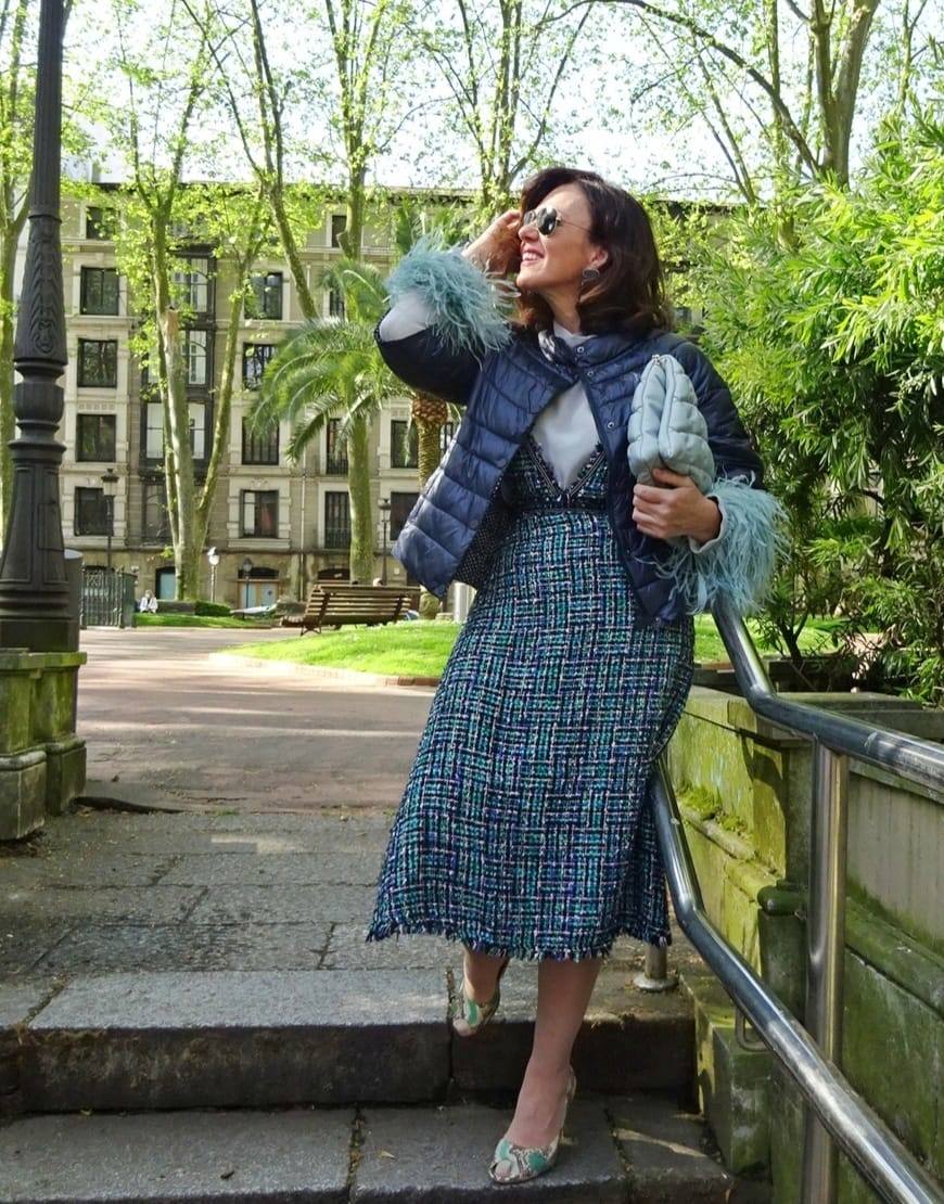 Fotos: Amaia, la periodista que no pasa desapercibida en Bilbao con sus looks asequibles y