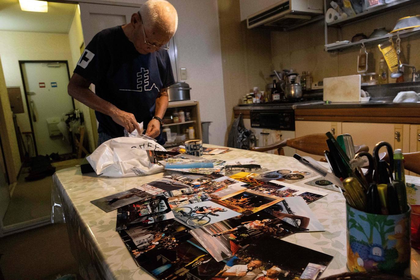 Fotos: Un japonés de 88 años está preparando el Ironman viendo los Juegos de Tokio