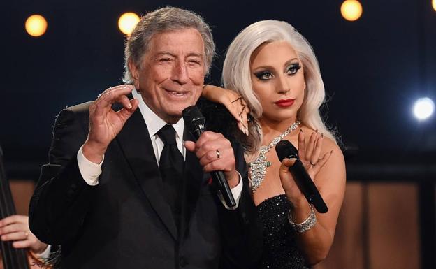 Tony Bennet y Lady Gaga. 